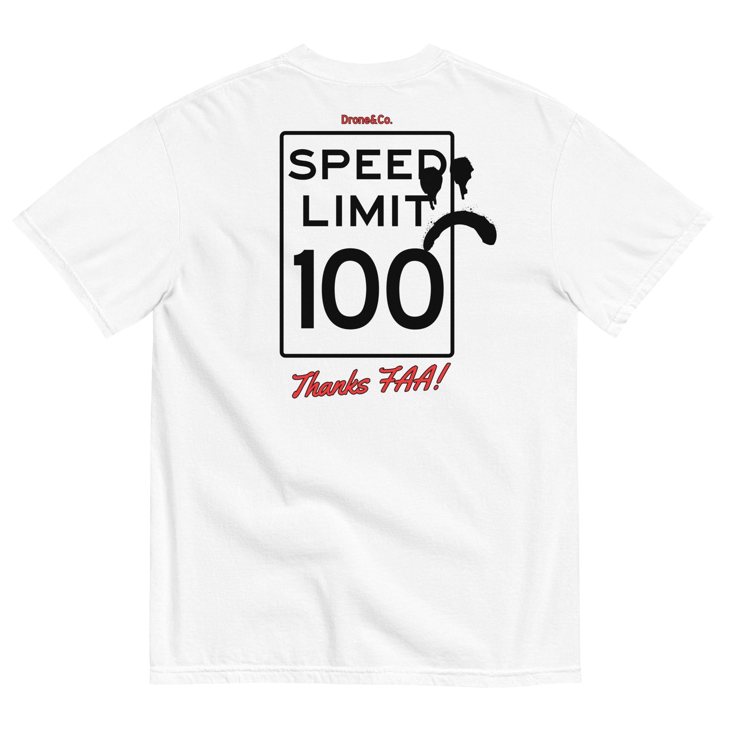 Speed Limit 100 Heavyweight t-shirt