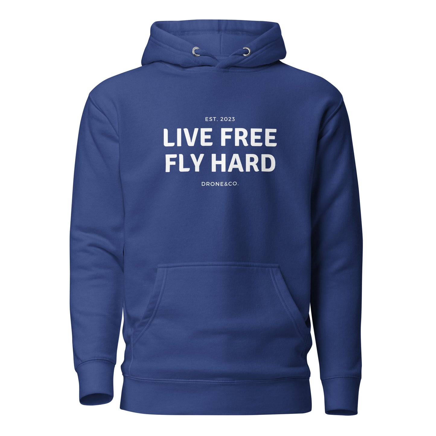 Live Free Fly Hard Hoodie