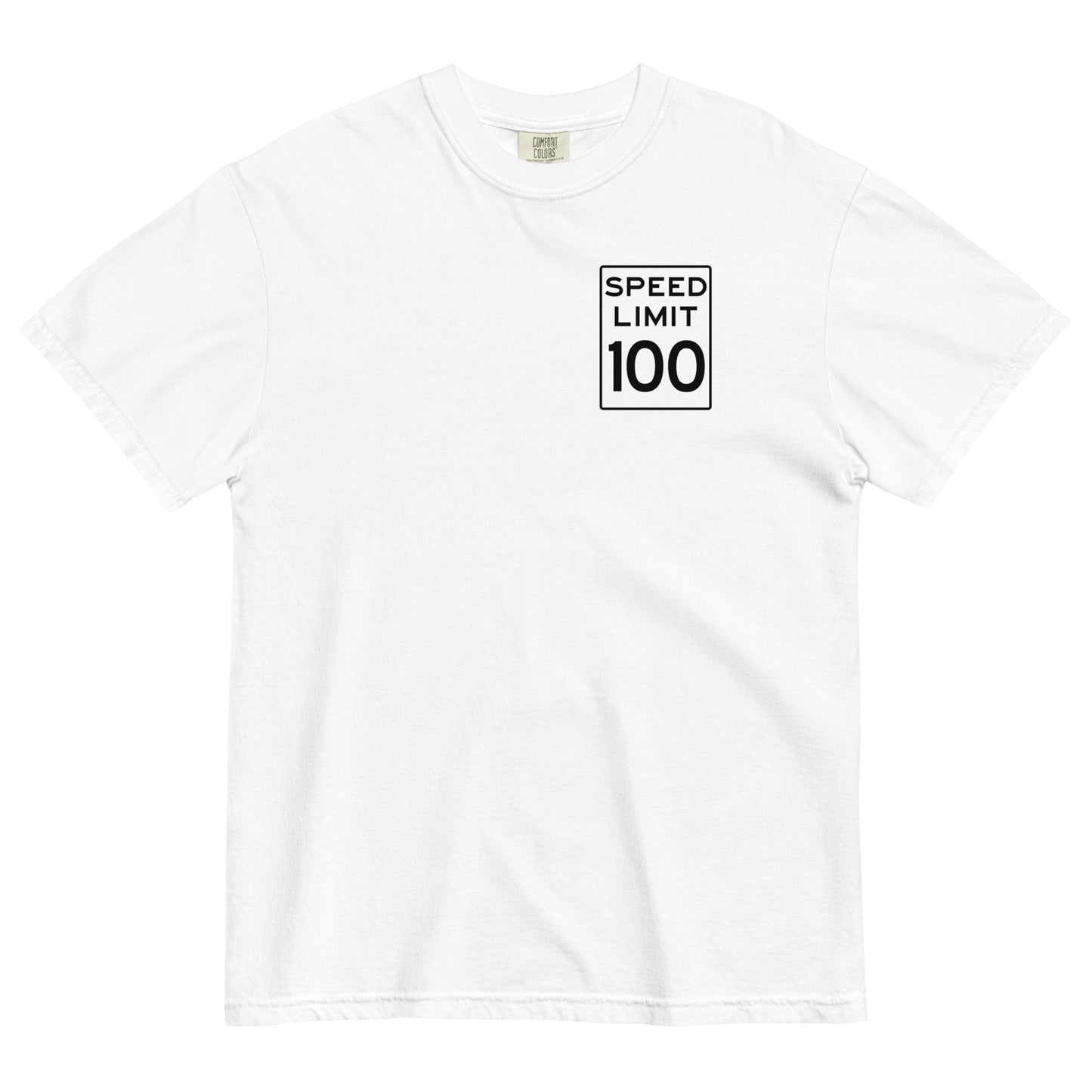 Speed Limit 100 Heavyweight t-shirt