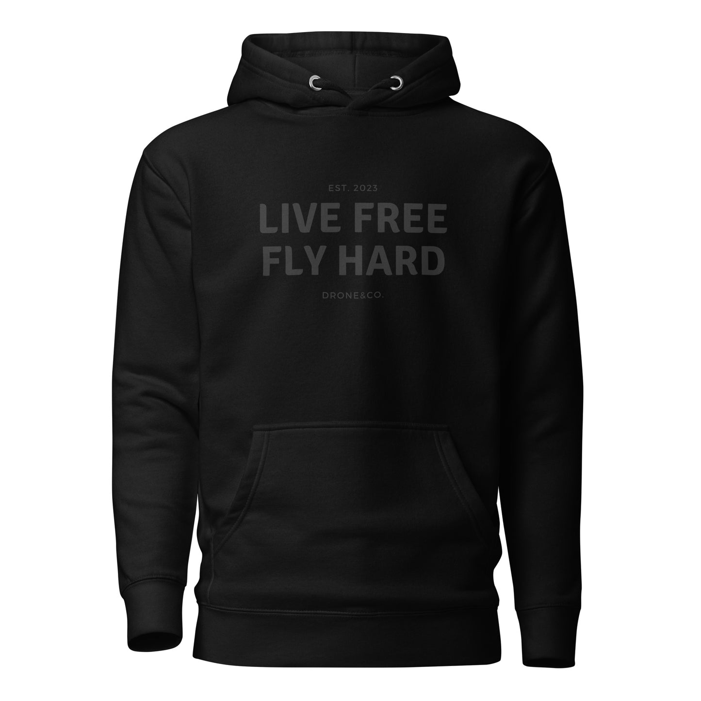 Live Free Fly Hard Hoodie