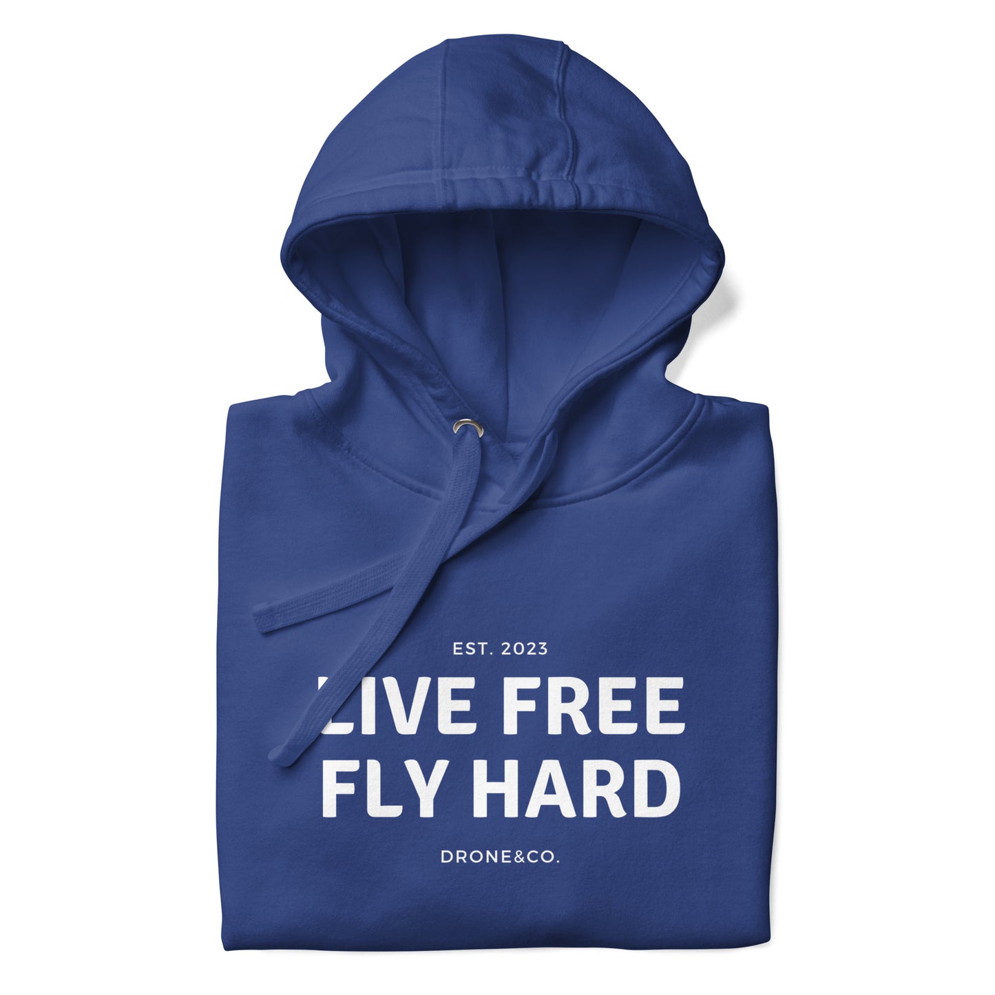 Live Free Fly Hard Hoodie