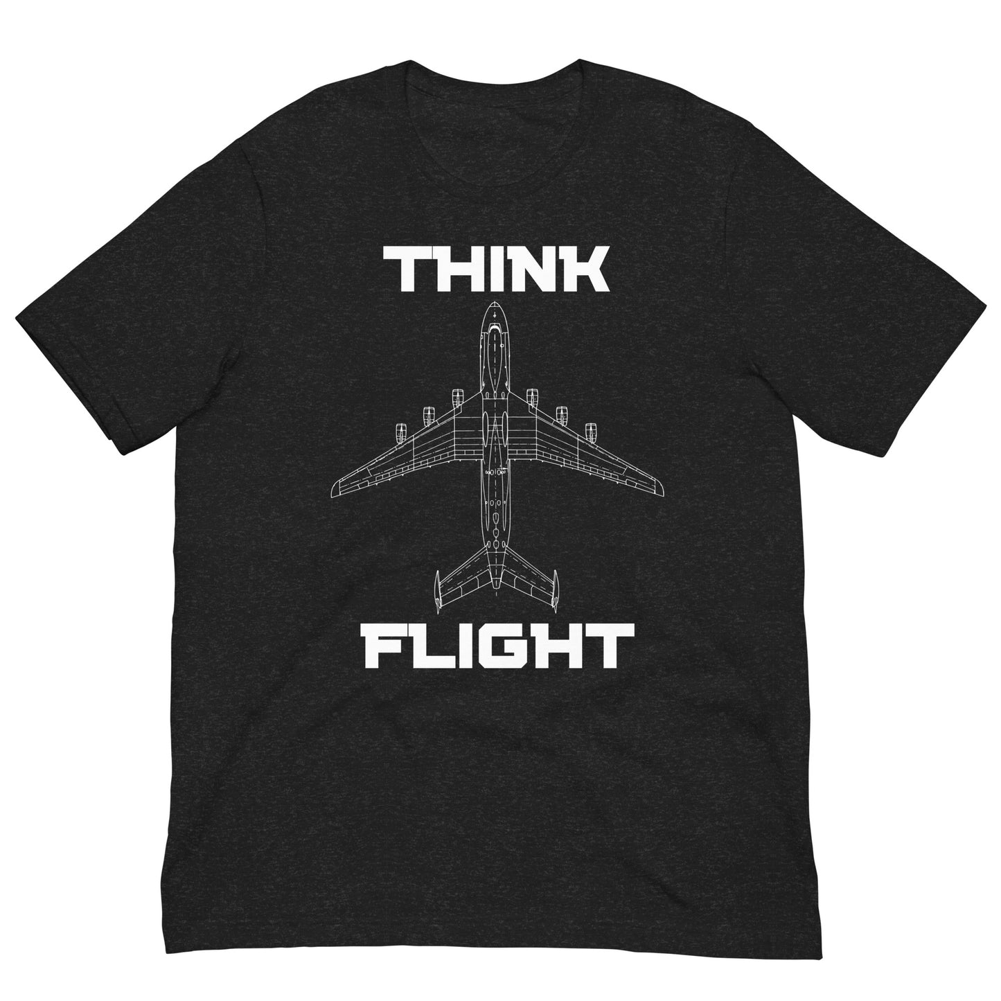Think Flight Airplane Schematic Unisex t-shirt