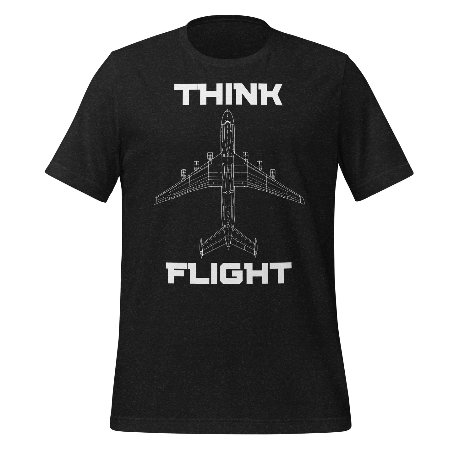 Think Flight Airplane Schematic Unisex t-shirt